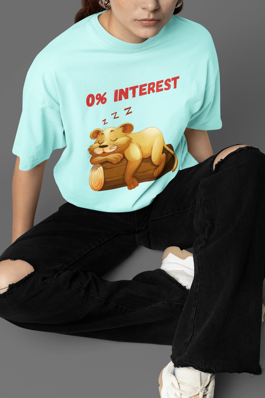 0% Interest Unisex Round Neck Classic T-Shirt